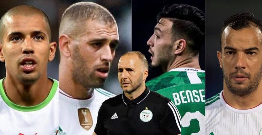 Match Algérie – Niger : Belmadi privé de 4 de ses stars ?