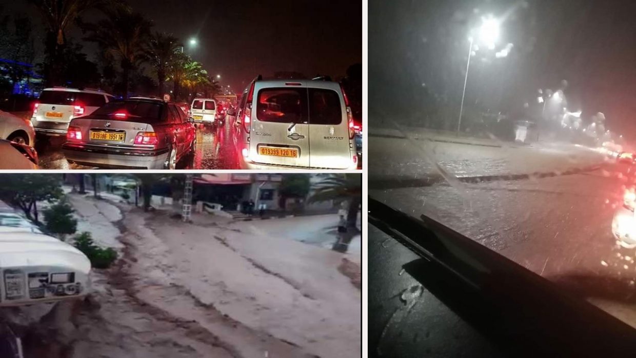 Inondations massives à Alger et dans plusieurs wilayas