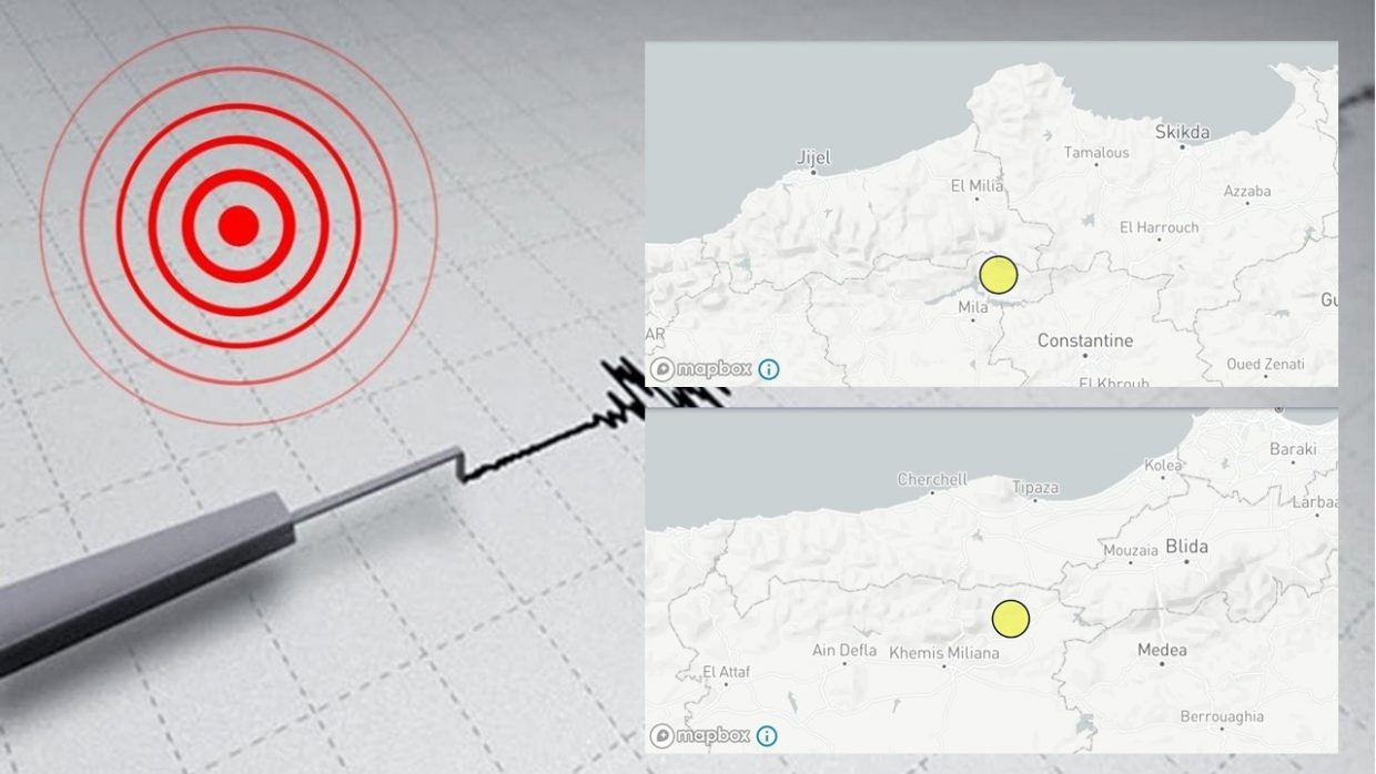 Deux secousses telluriques en l’espace de quelques heures