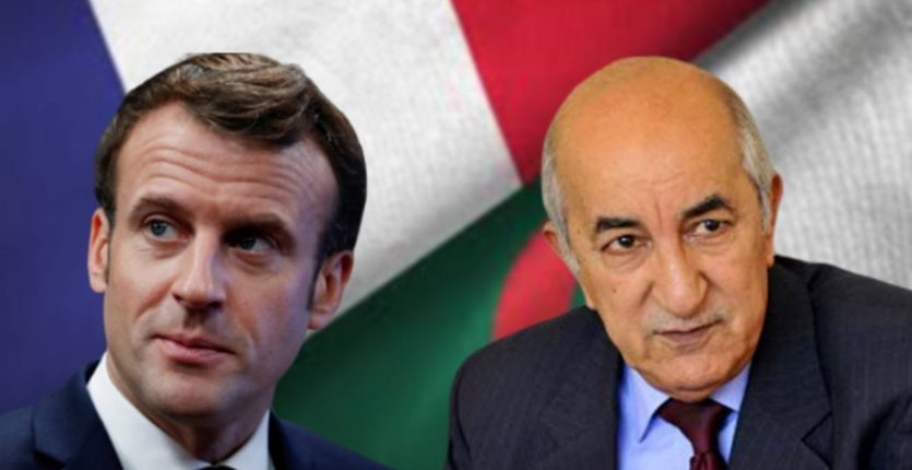 ماكرون تبون , ماكرون الجزائر , تصريحات ماكرون الجزائر, تصريح ماكرون عن الجزائر , macron Algérie ,le monde tebboune