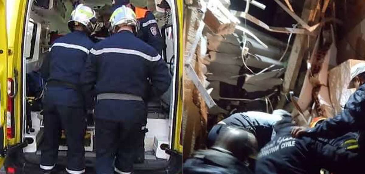 Intempéries : un nouvel effondrement fait 3 morts à Alger