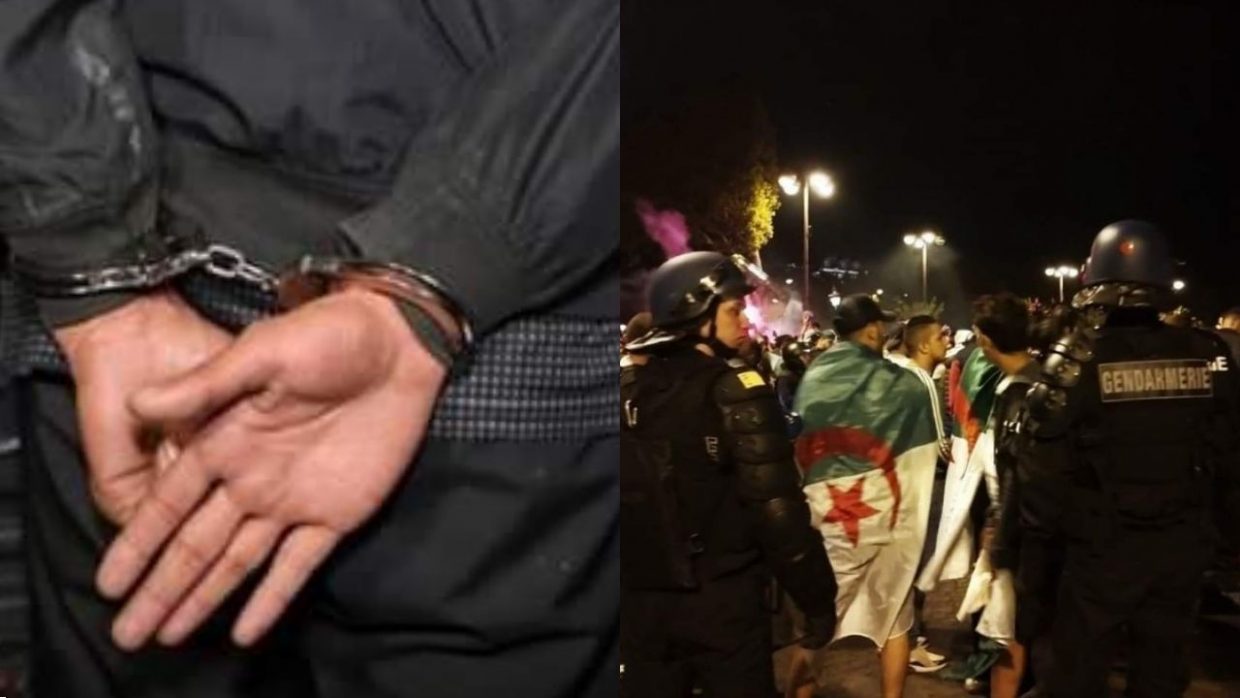 France: il s’en est pris à la police, un supporter de l’Algérie écroué