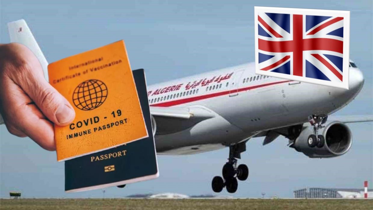 Voyages au Royaume-Uni : feu vert pour le pass sanitaire algérien