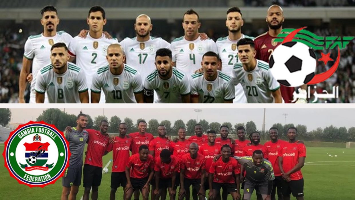 Match amical Algérie – Gambie : revirement à la dernière minute