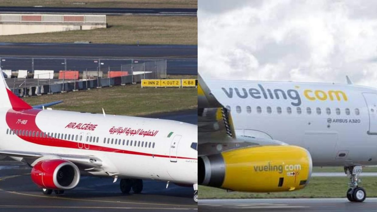 Vols Algérie – Espagne : les prix chez 2 compagnies en février 2022