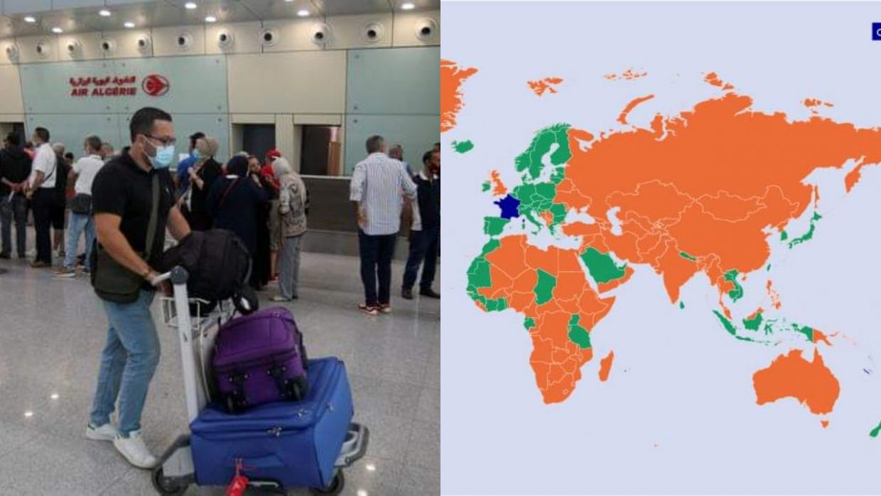Conditions de voyages en France : sur quelle liste figure l’Algérie ?