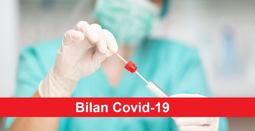 Bilan Covid-19 : le nombre de cas en-dessous des 5 ce 25 avril