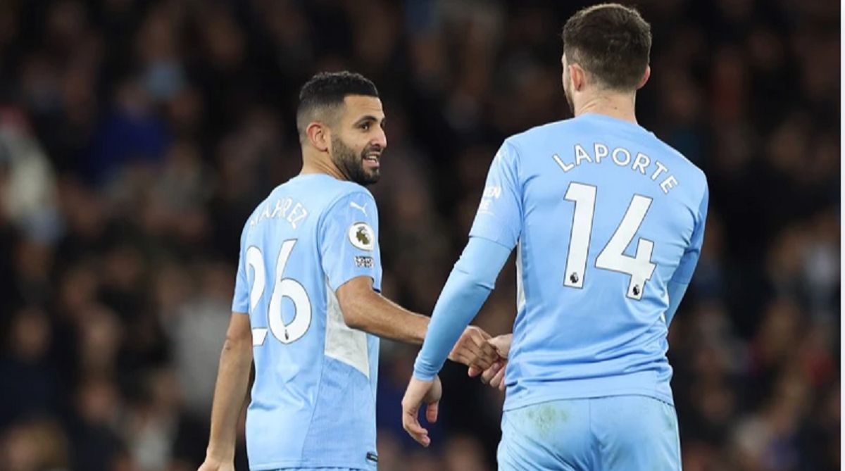 Manchester City : Laporte fait l’éloge de Mahrez