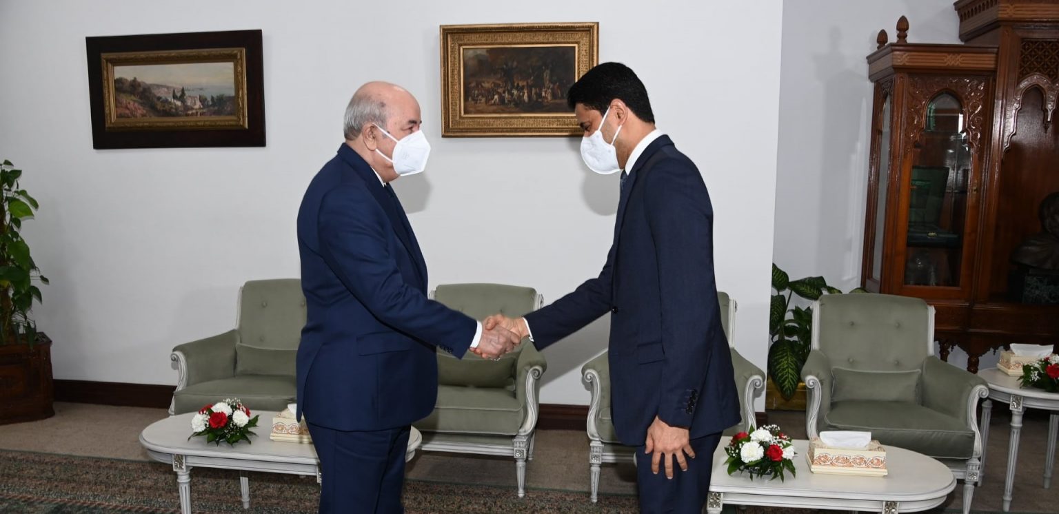 Le patron de beIN et du PSG chez Tebboune