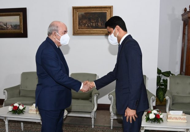 Le patron de beIN et du PSG chez Tebboune