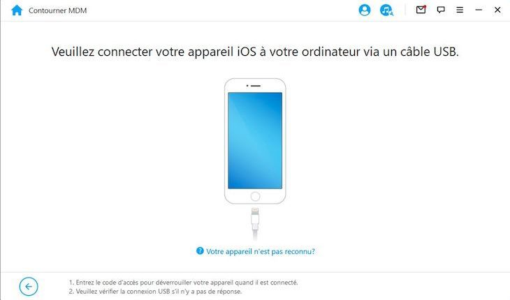 iMyFone LockWiper etape 2
