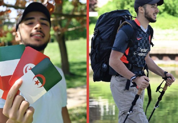 Paris – Alger à pied : un Algérien se lance dans l&rsquo;aventure