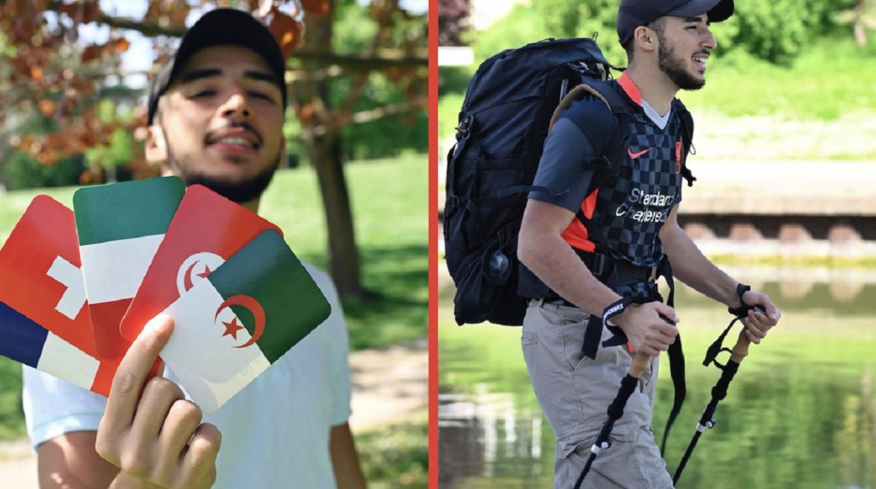 Paris – Alger à pied : un Algérien se lance dans l’aventure
