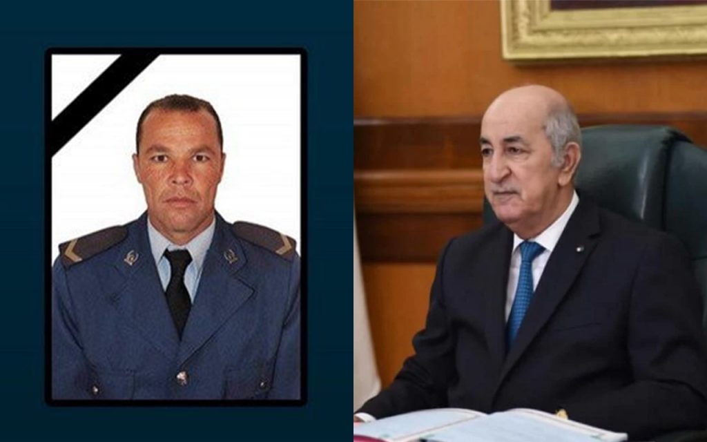 Décès du policier Khedim Mohamed : Tebboune présente ses condoléances 