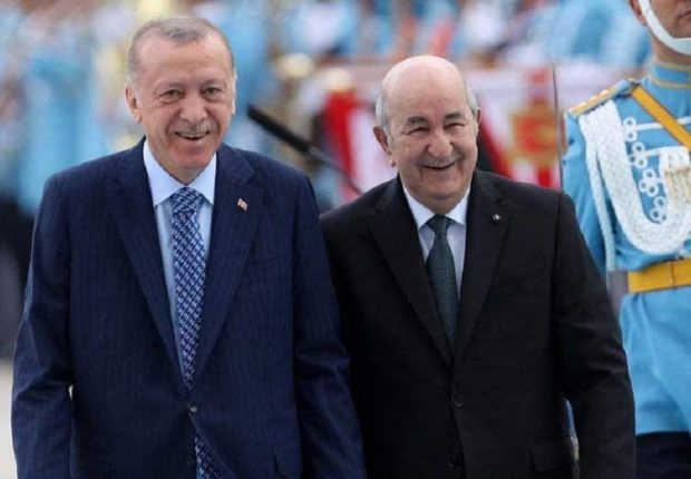 Tebboune reçoit un appel d’Erdogan, ils examinent le conflit palestino-israélien