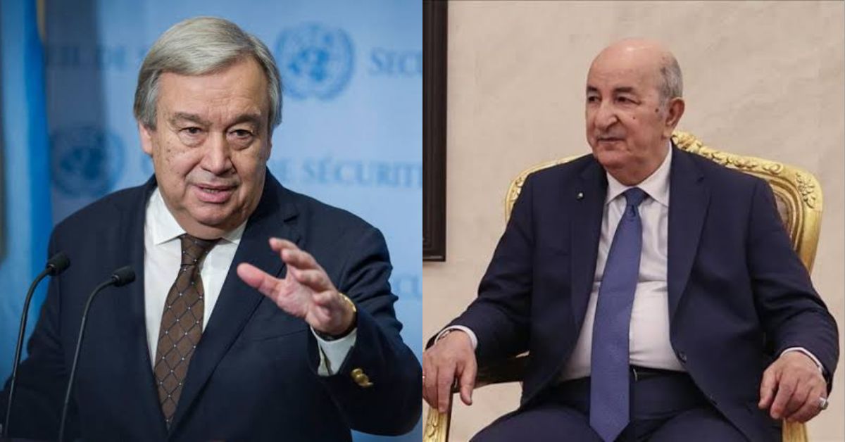 Quand le patron de l’ONU fait l’éloge de l’Algérie
