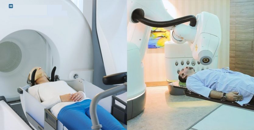 Les nouveaux appareils de radiochirurgie : CyberKnife M6 et Gamma Knife