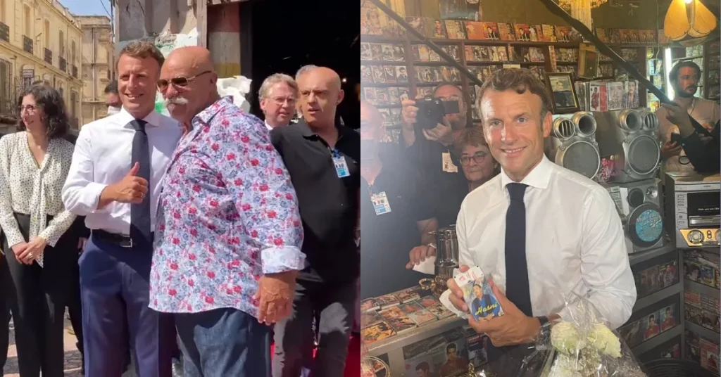 Macron à Oran : après Santa Cruz, il fait escale à Disco Maghreb