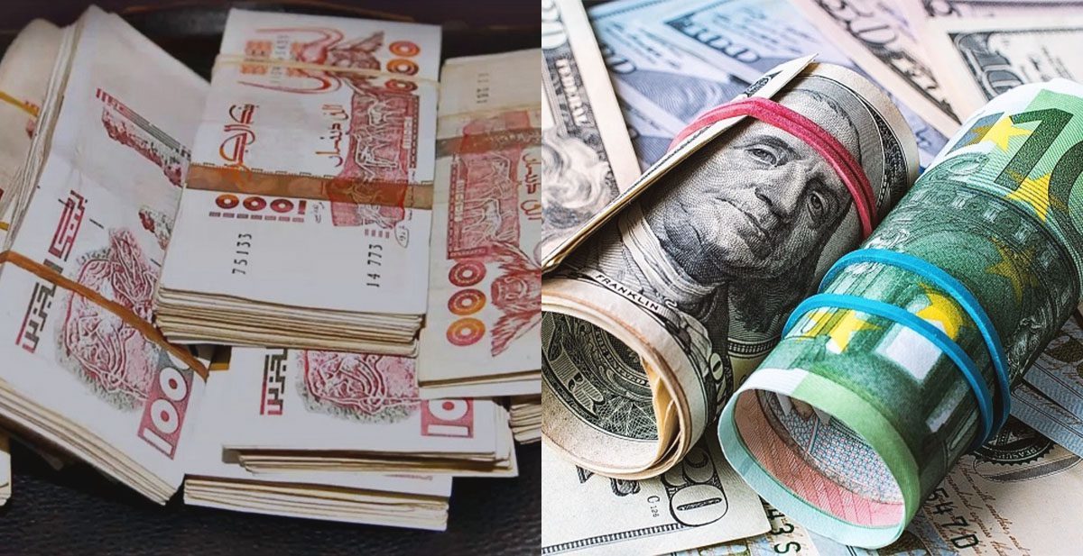 Taux change marché parallèle et banque : nouvelle hausse de l'euro ce 10  novembre - Algerie360 taux de change euro dinar