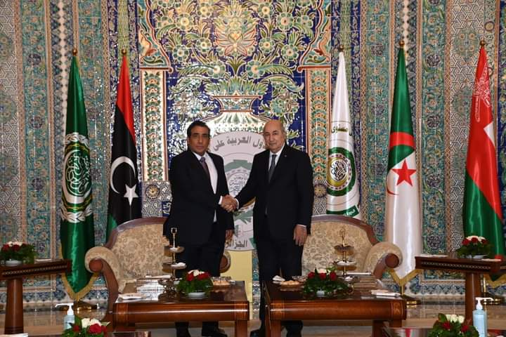 Le président du Conseil présidentiel libyen reçu par Tebboune