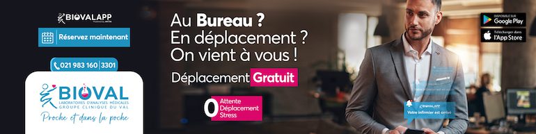 Bioval - Un infirmier chez vous en 3 clics