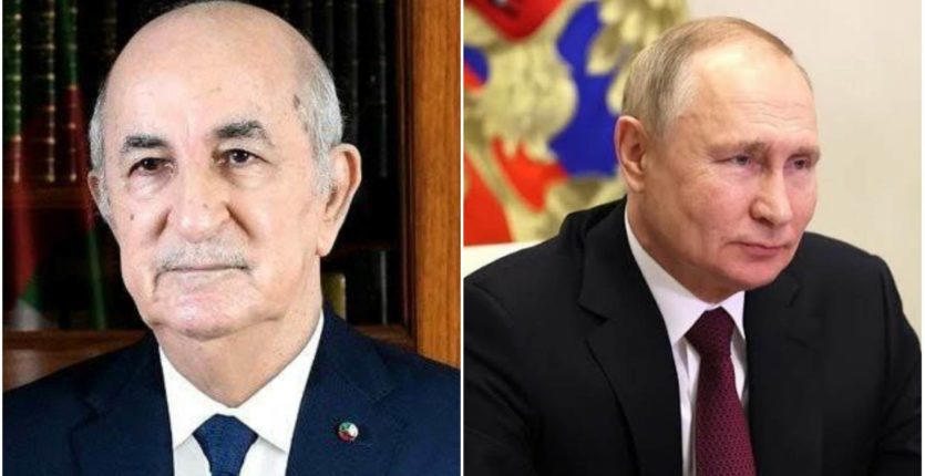 Algérie – Russie : Tebboune se rendra à Moscou en mai prochain