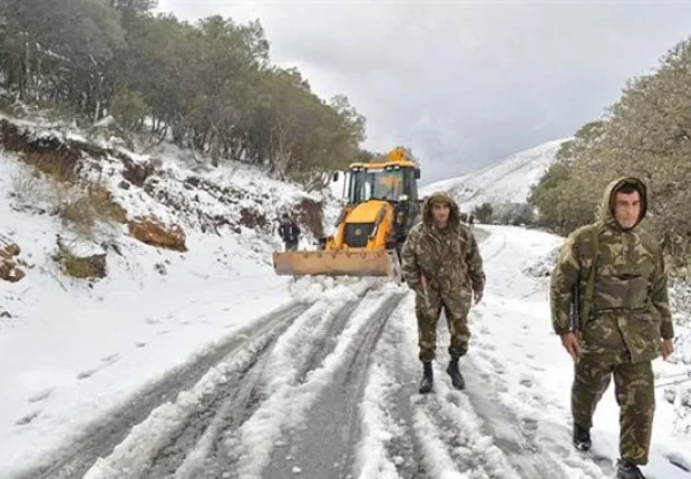 Chutes de neige Algérie : plusieurs routes fermées dans 7 wilayas
