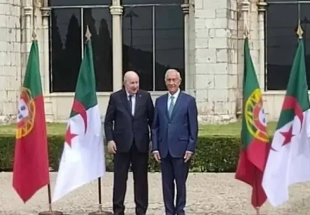 Abdelmadjid Tebboune reçu par son homologue portugais Marcelo Rebelo de Sousa