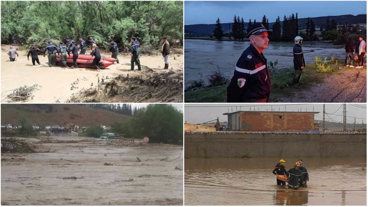 Inundações na Argélia: “nenhuma perda humana deve ser lamentada”, Ministro do Interior
