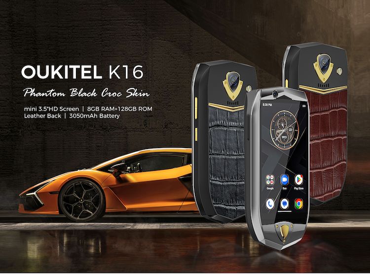 Oukitel K16 Aspect luxueux, plein de goût