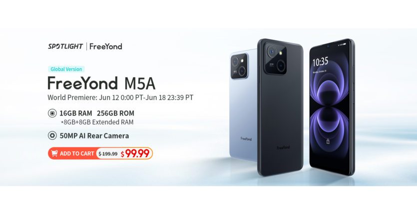 Lancement du nouveau produit FreeYond M5A : un smartphone qui dépasse ...