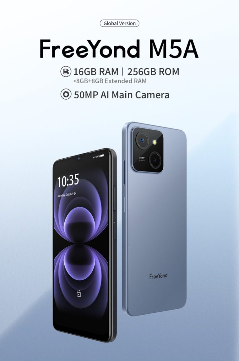 FreeYond M5A un smartphone économique avec des excellentes performances