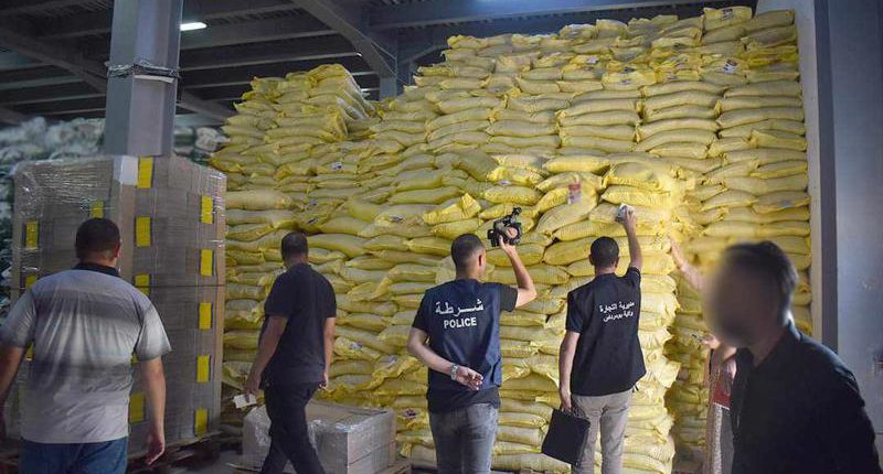 Boumerdès : 44 tonnes de lentilles et de riz destinées à la spéculation saisies