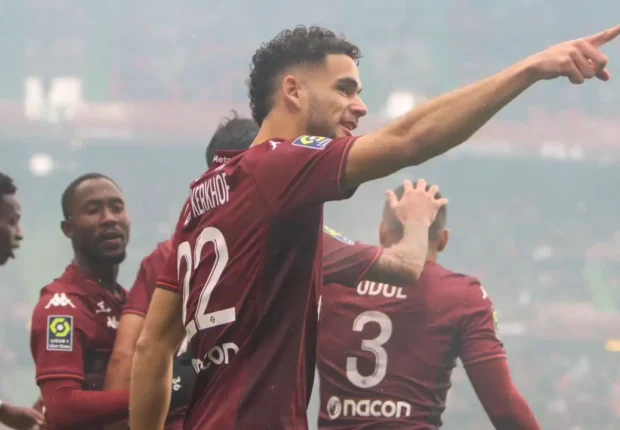 France : Auteur d’une masterclass face à Nantes, Guitoun dans l’équipe type de Ligue 1