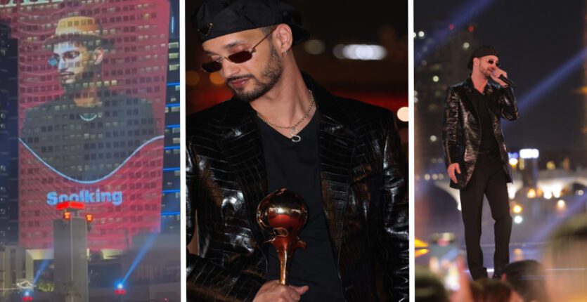 Le chanteur algérien Soolking honoré au festival DIAFA à Dubaï