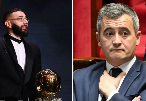 Karim Benzema dépose plainte contre le ministre de l’Intérieur en France, Darmanin
