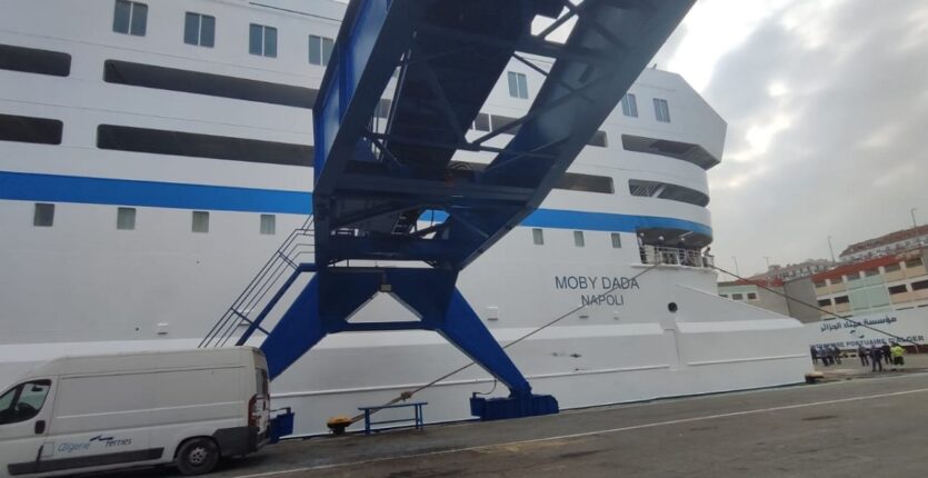 Algérie Ferries affrète un nouveau navire et renforce sa flotte (IMAGES)