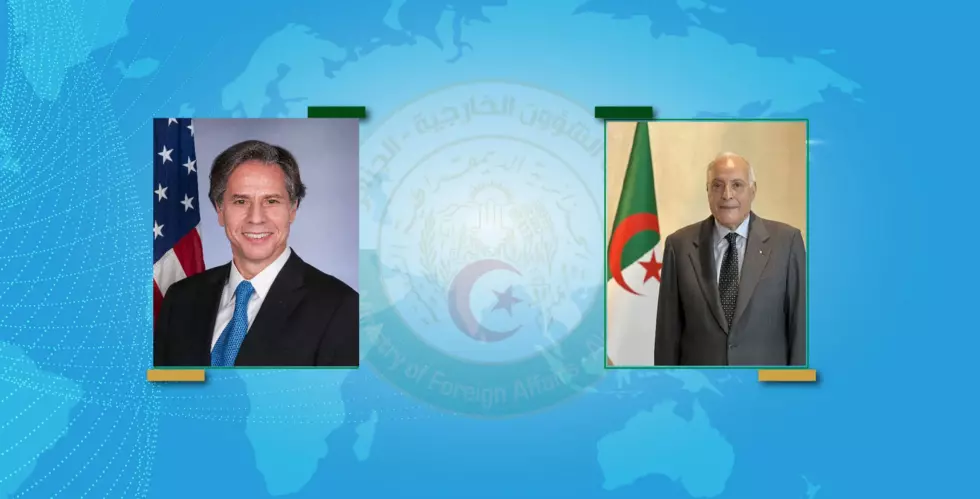 Algérie – USA : Attaf et Blinken échangent au sujet de la situation à Gaza