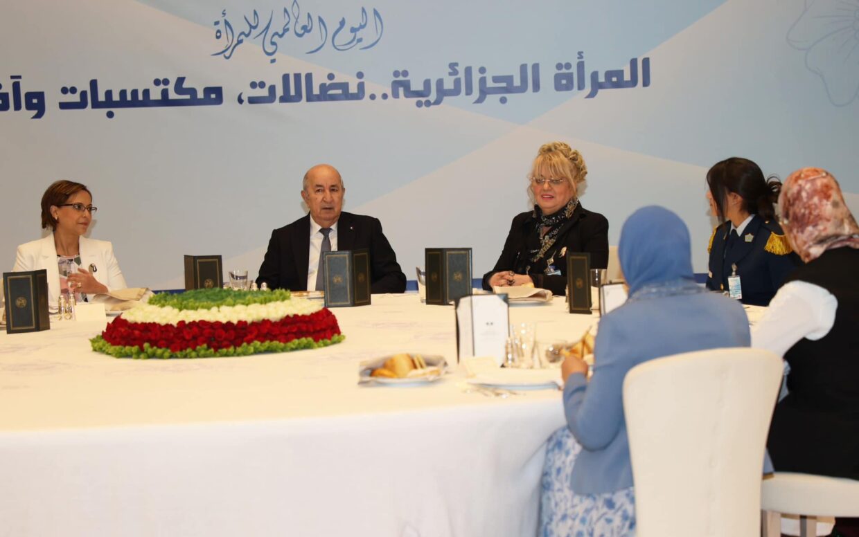 Algeria: 8 March: Tebboune honors female Mujahideen and Algerian women from various sectors Algeria: 8 March: Tebboune honors female Mujahideen and Algerian women from various sectors