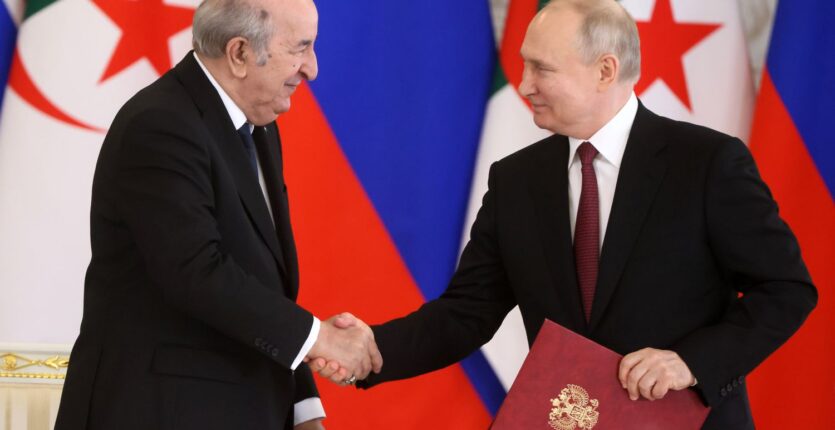 Algérie – Russie : Tebboune félicite Poutine après sa réélection