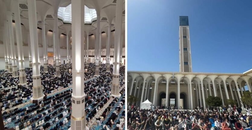 Grande Mosquée d'Alger – Ramadan 2024 : plus de 50 000 fidèles rassemblés ce vendredi - Algerie360