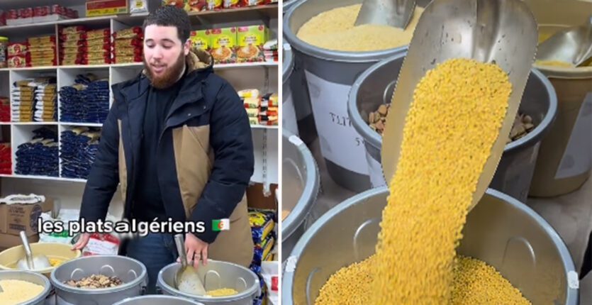 Ramadan 2024: dans son épicerie de Paris, Riad fait découvrir des produits 100% algériens