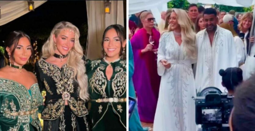 Karakou, caftan, raï… Le mariage de Mahrez & Taylor enflamme les réseaux sociaux