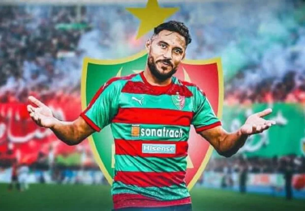 Youcef Belaïli quitte le MC Alger vers l’ES Tunis (officiel)