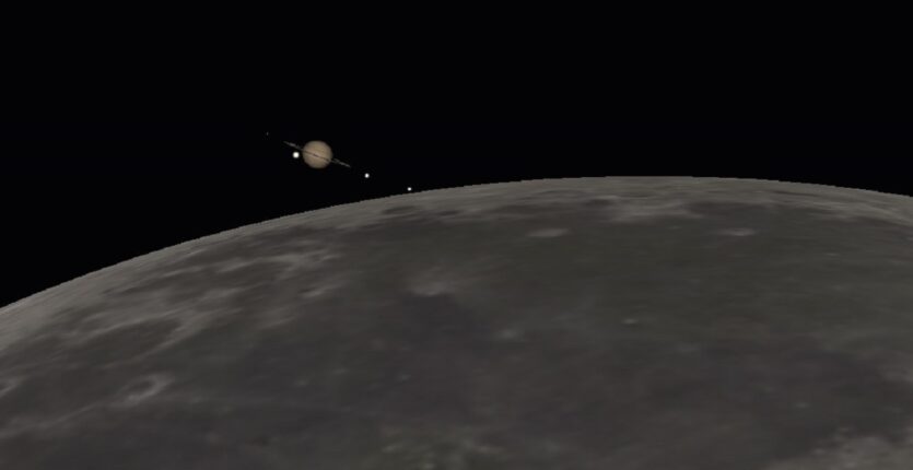 Occultation lunaire de Saturne : un spectacle céleste visible à l’œil nu mercredi 21 août