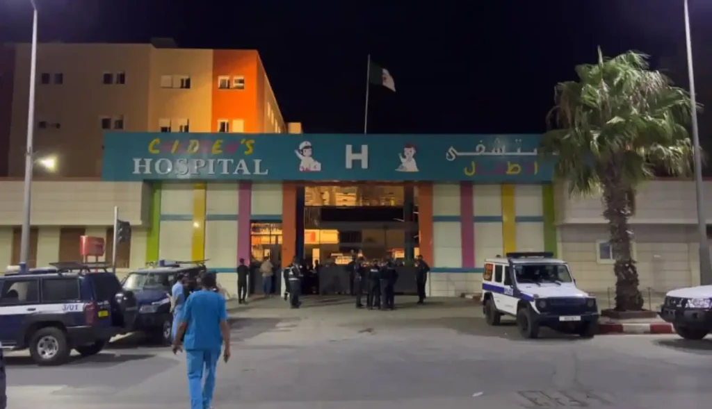 Oran : un incendie déclare l&rsquo;alerte à l&rsquo;hôpital pédiatrique de Canastel