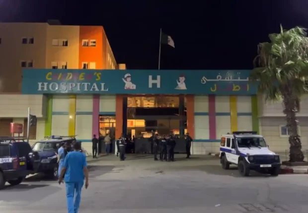 Oran : un incendie déclare l’alerte à l’hôpital pédiatrique de Canastel