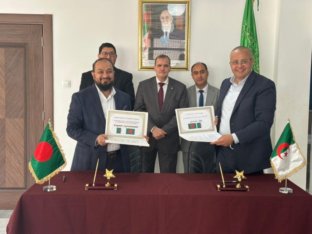 Exportations : ce produit algérien débarque au Bangladesh pour 1,2 million de dollars