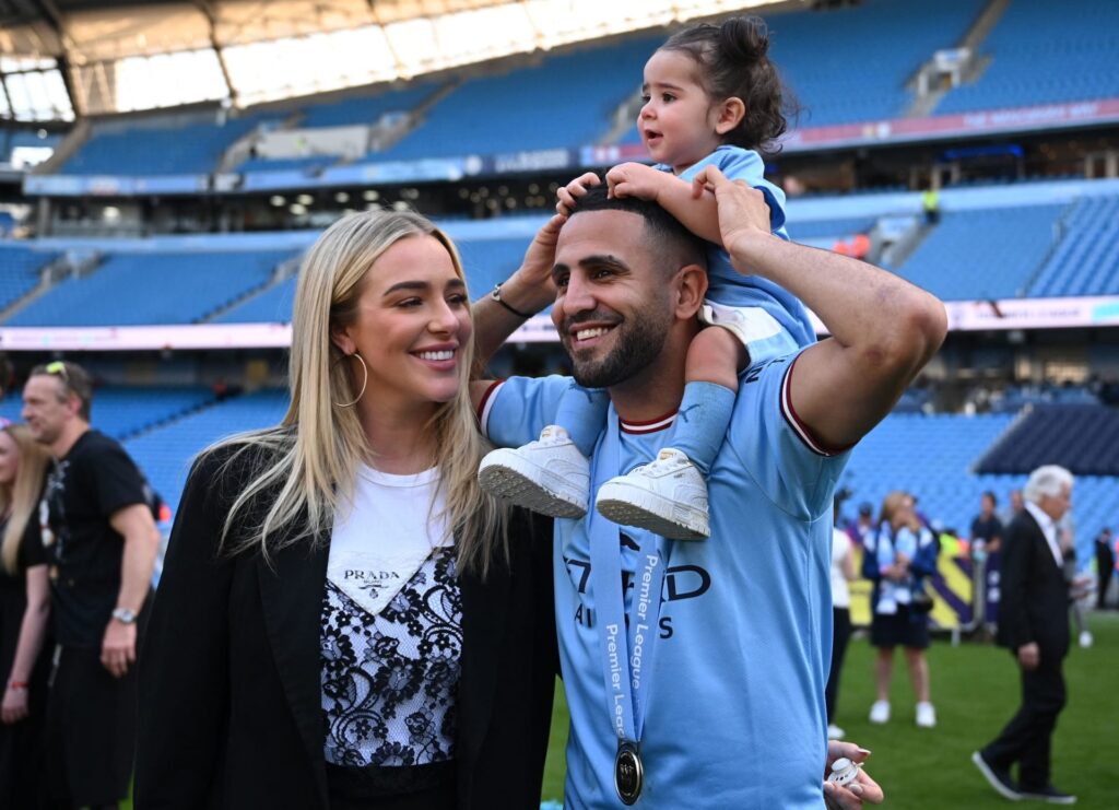Riyad Mahrez et Taylor Ward annoncent une heureuse nouvelle sur Instagram