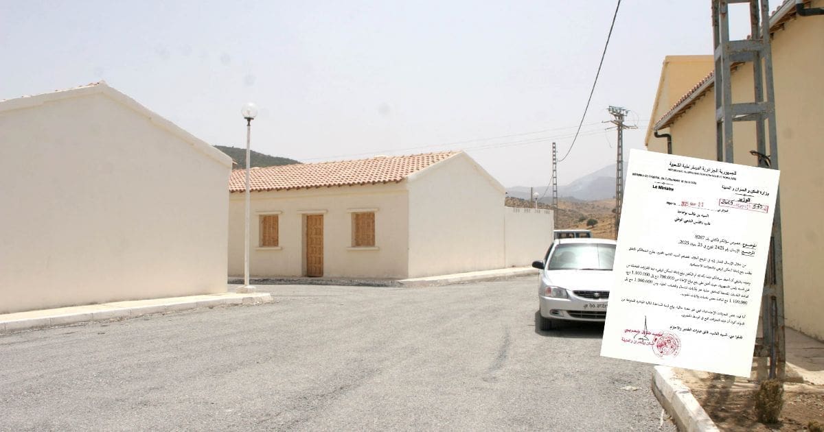 Jusqu’à 1.100.000 DA : l’État augmente l’aide au logement rural dans ces zones